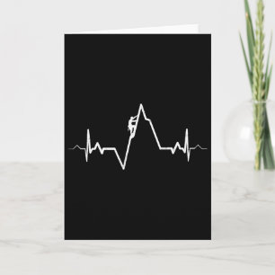Climbing Heartbeat Rock Mountain Bouldering Gift Card