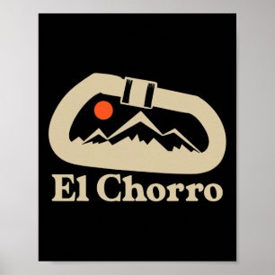 Climbing Lover Carabiner El Chorro Spain  Poster