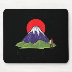 Climbing Mount Fuji  Mouse Pad