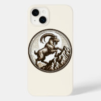 Climbing Mountain Goat Capricorn Birthday Zodiac