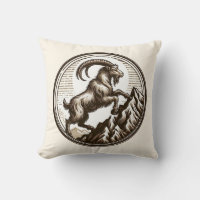 Climbing Mountain Goat Capricorn Birthday Zodiac