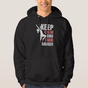 Climbing Mountaineer Mountaineering Keep Calm And Hoodie