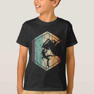 Climbing Mountaineering Climber Athletes Mountain T-Shirt