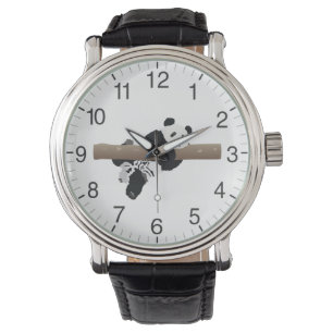 Climbing Panda Watch