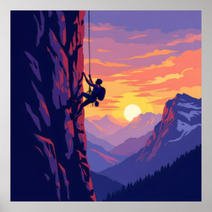 Climbing Poster