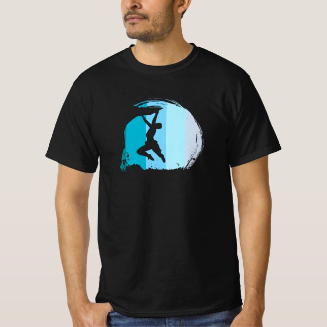 Climbing Retro T-Shirt (Front)