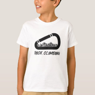 Climbing Rock Mountains Climber Climb Hiking Gift T-Shirt