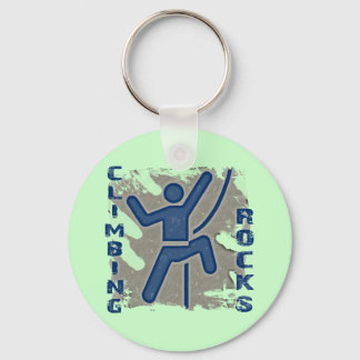 Climbing Rocks Key Ring
