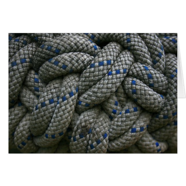 Climbing rope knot (Front Horizontal)