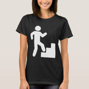 Climbing Stairs Tribute Workout  T-Shirt