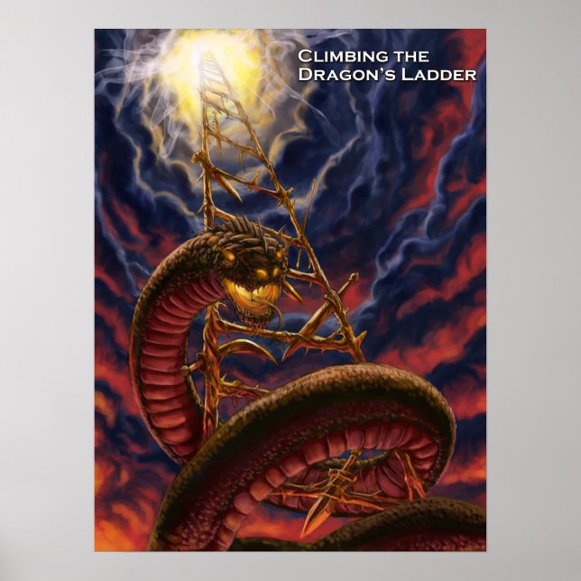 Climbing the Dragon's Ladder poster (Front)