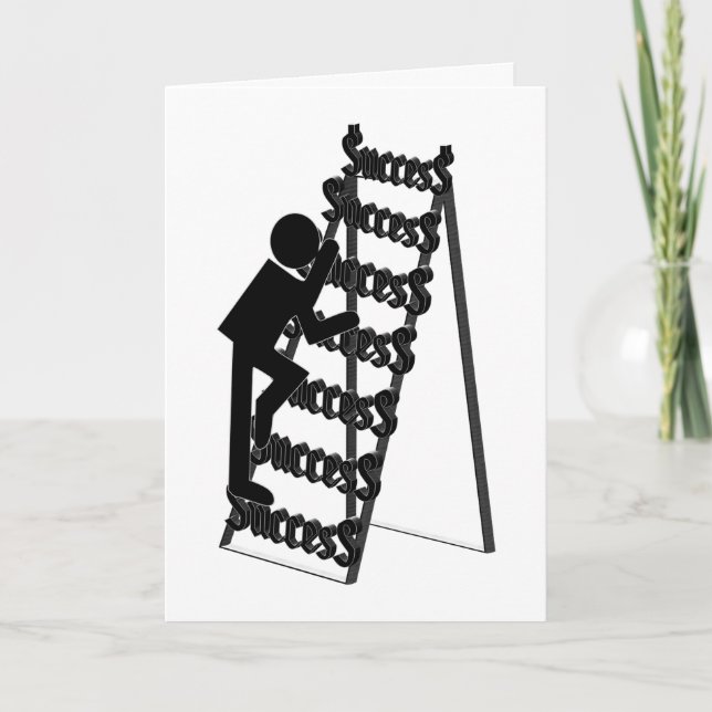 Climbing the Ladder of Success  Card (Front)