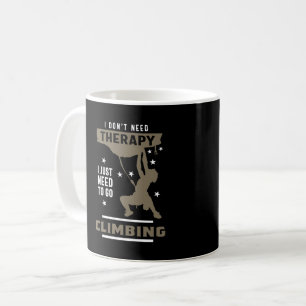 Climbing Therapy Coffee Mug