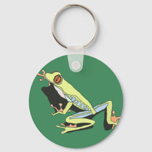 Climbing Tree Frog Keychain