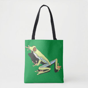 Climbing Tree Frog  Tote Bag