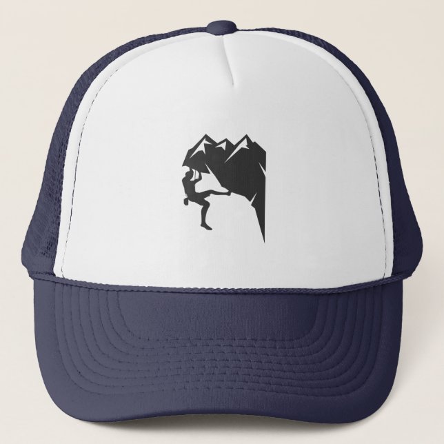 Climbing   trucker hat (Front)