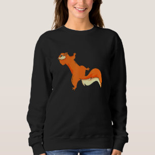Climbing Up Climber Rodent Feeder Squirrel Sweatshirt
