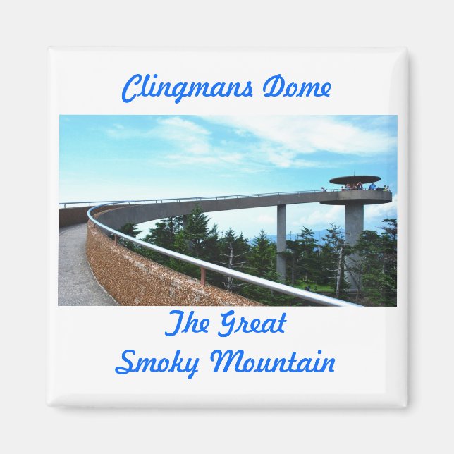 Clingmans Dome Magnet (Front)