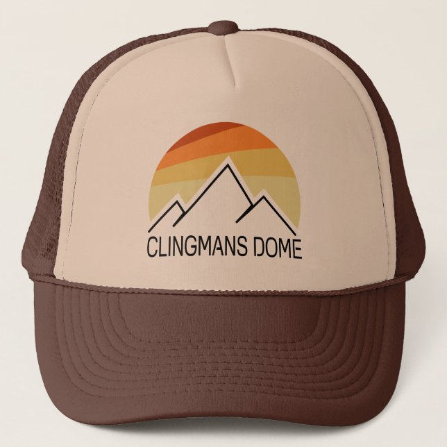 Clingmans Dome Retro Trucker Hat (Front)