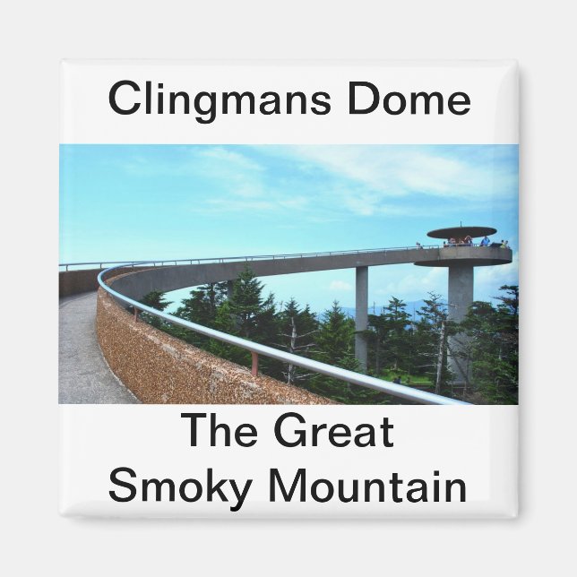 Clingmans Dome: The Smoky Mountain Magnet (Front)