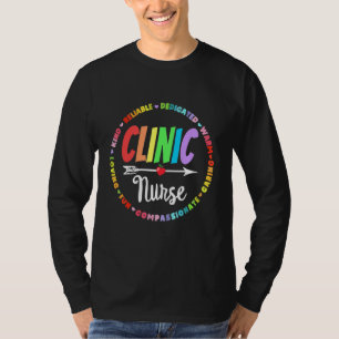 Clinic Nurse For School Nurse Appreciation Week Ba T-Shirt