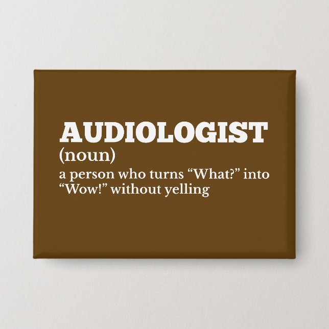 Clinic Staff Audiologist Definition (Front)