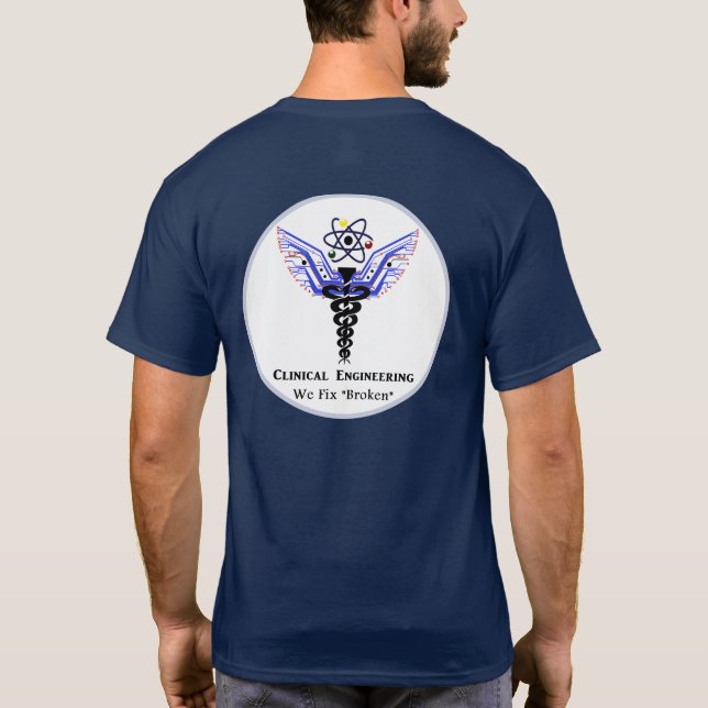 Clinical Engineering Logo T-Shirt (Back)