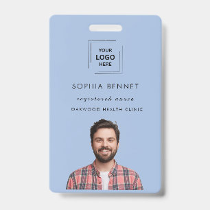 Clinical Healthcare Staff Identity Design ID Badge