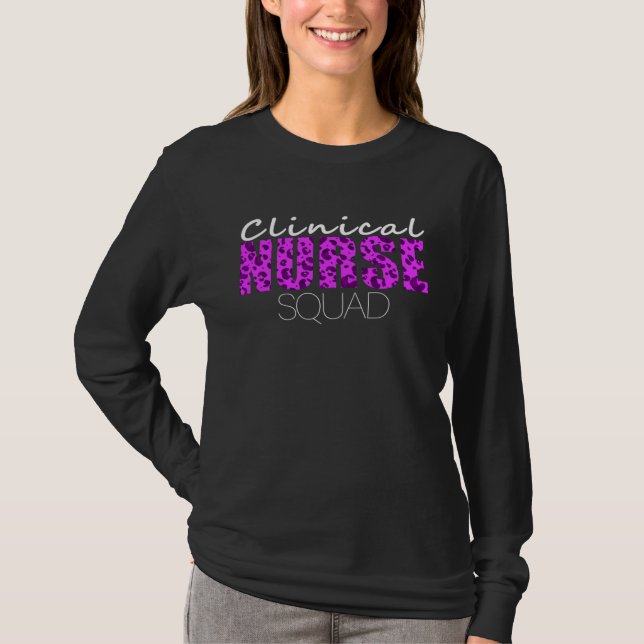 Clinical Nurse Life Nursing Squad Perfect Nurse s  T-Shirt (Front)