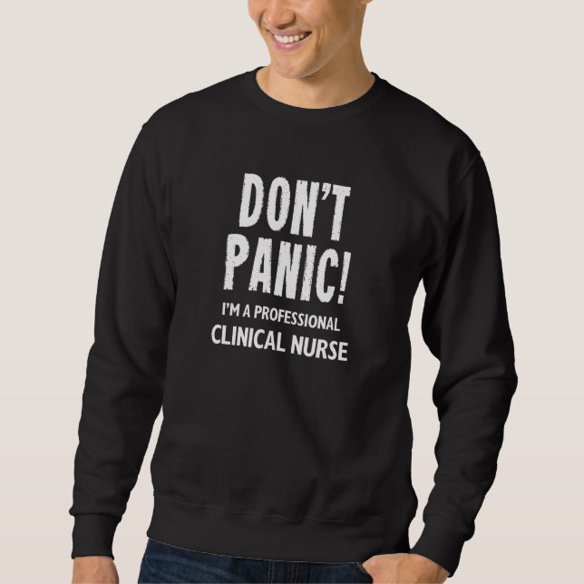 Clinical Nurse Sweatshirt (Front)