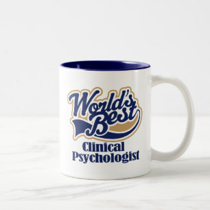 Clinical Psychologist Gift Two-Tone Coffee Mug