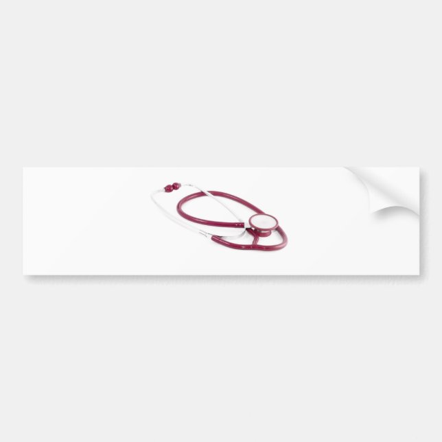 Clinical Stethoscope Bumper Sticker (Front)