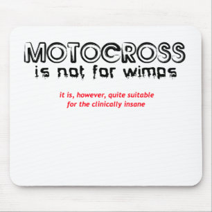 Clinically Insane - Motocross Mousepad