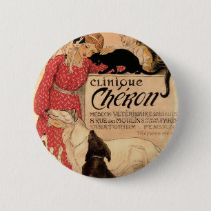 Clinique Cheron 6 Cm Round Badge