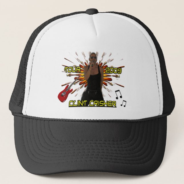 Clint Crisher 2009 Front/Back Trucker Hat (Front)