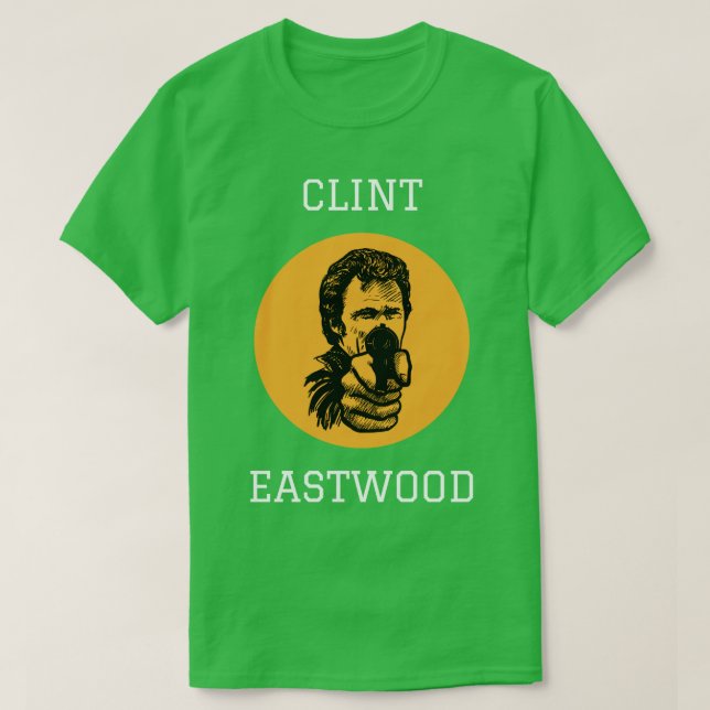 Clint Eastwood 17 T-Shirt (Design Front)