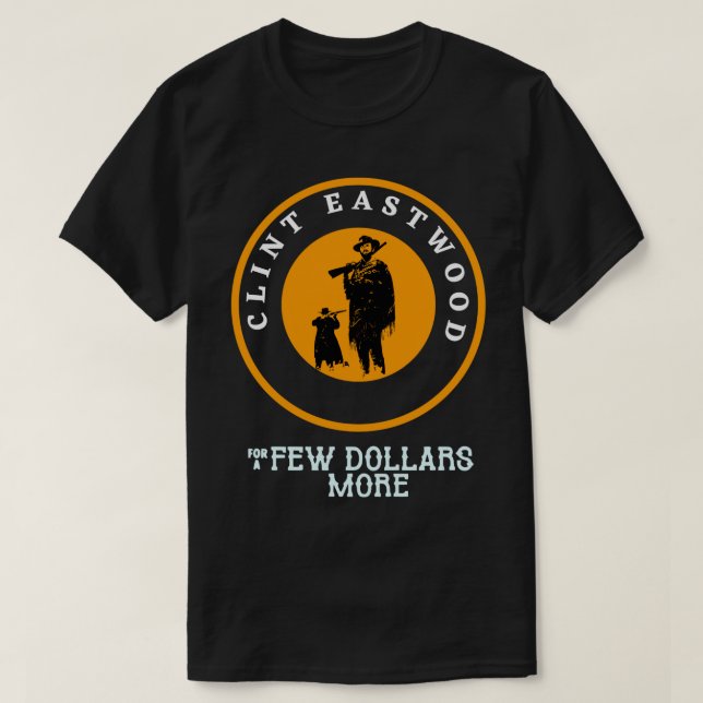 Clint Eastwood 43 T-Shirt (Design Front)