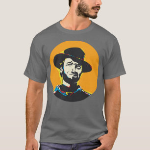 Clint Eastwood Art Portrait T-Shirt