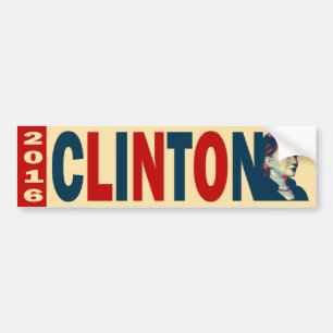 Clinton 2016 bumper sticker