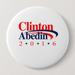 CLINTON ABEDIN 2016.png 10 Cm Round Badge