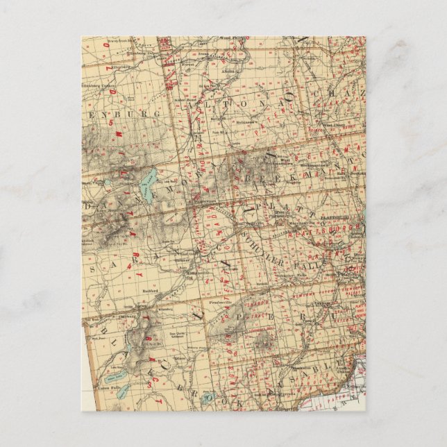 Clinton County Postcard (Front)