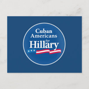 Clinton CUBANS Postcard