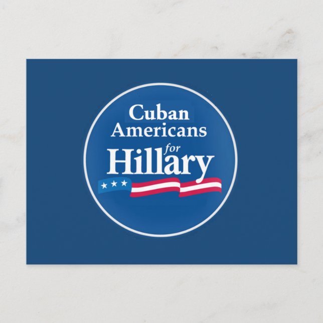 Clinton CUBANS Postcard (Front)