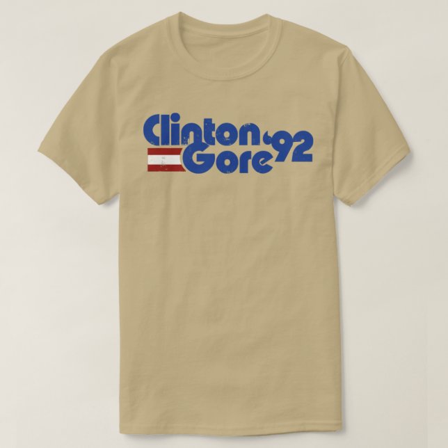 Clinton Gore 1992 T-Shirt (Design Front)