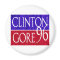 Clinton Gore 96 Distressed Design