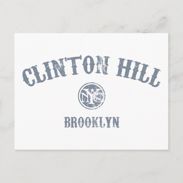 Clinton Hill Postcard (Front)