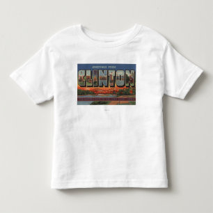 Clinton, IowaLarge Letter ScenesClinton, IA Toddler T-Shirt