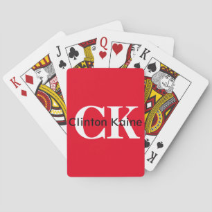 Clinton Kaine - CK 2016 Playing Cards