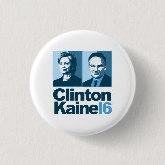 Clinton Kaine for America 2016 3 Cm Round Badge