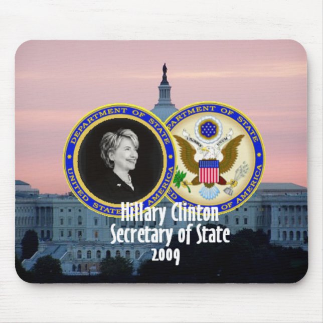 Clinton Mousepad (Front)